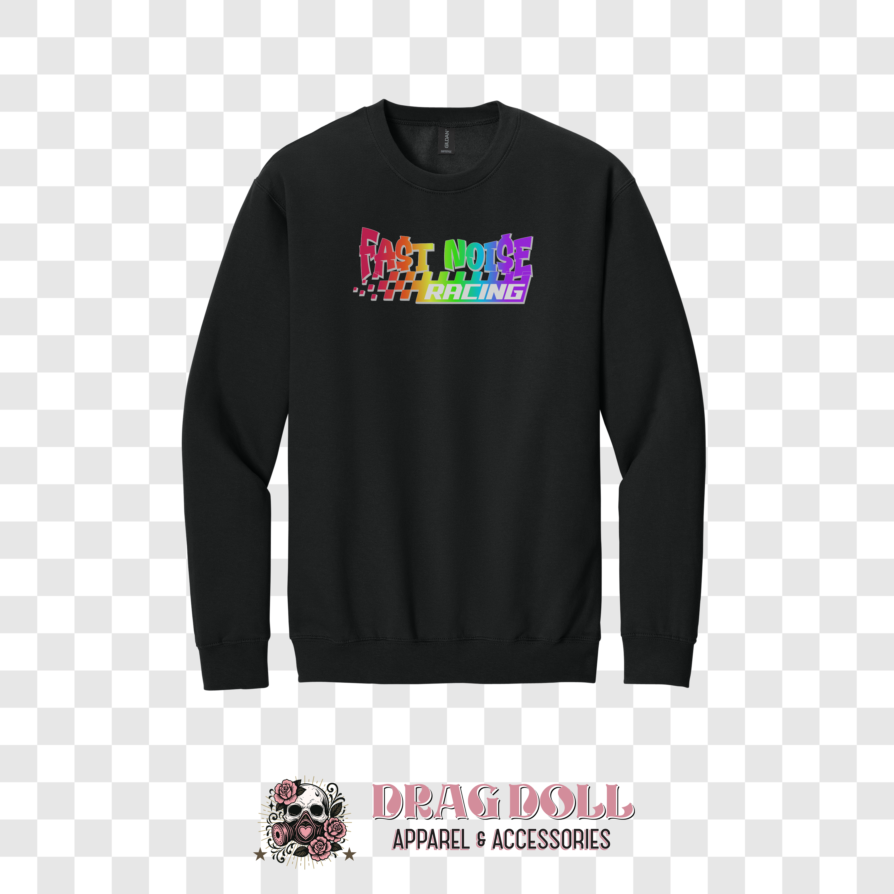 Fast Noise Racing Rainbow Logo