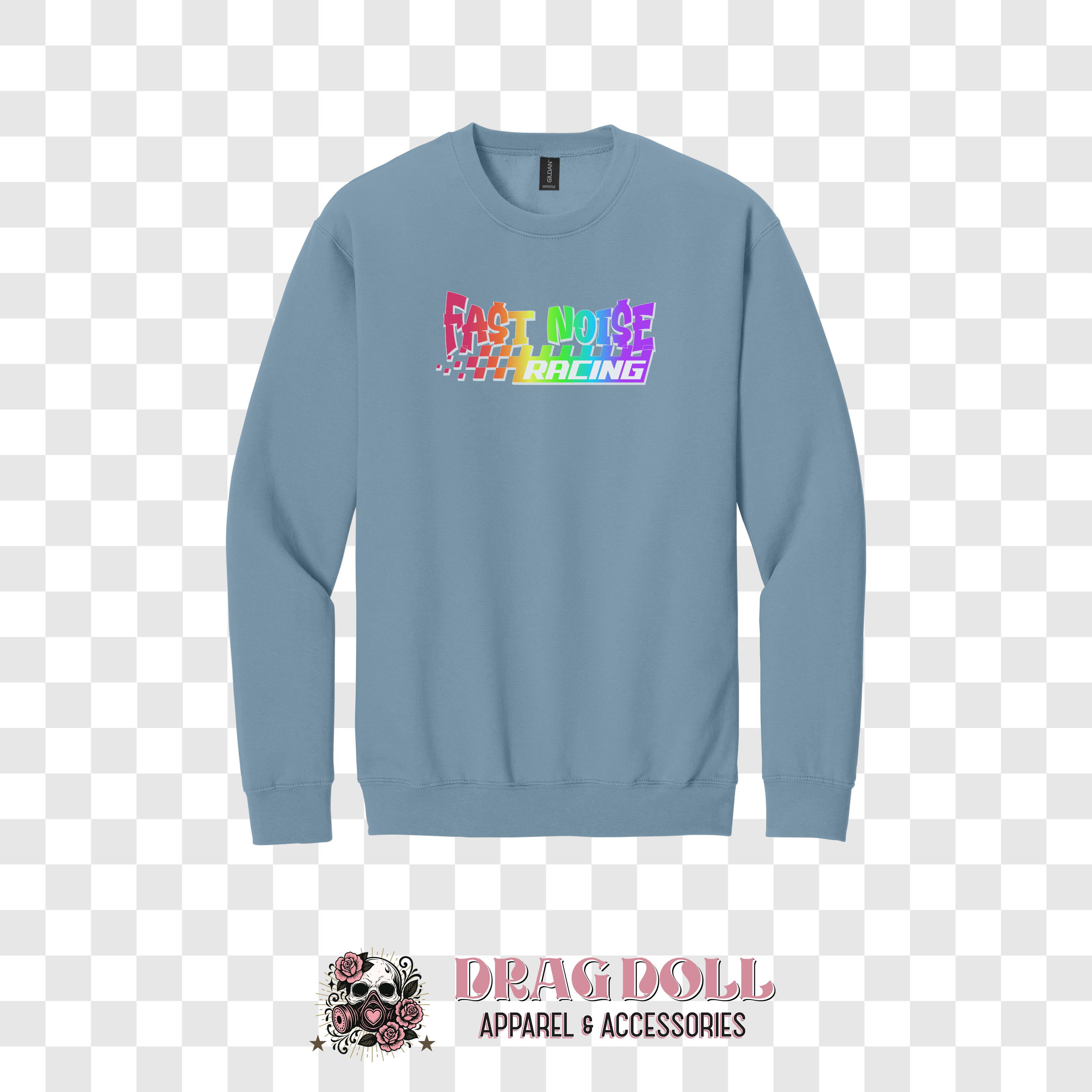 Fast Noise Racing Rainbow Logo