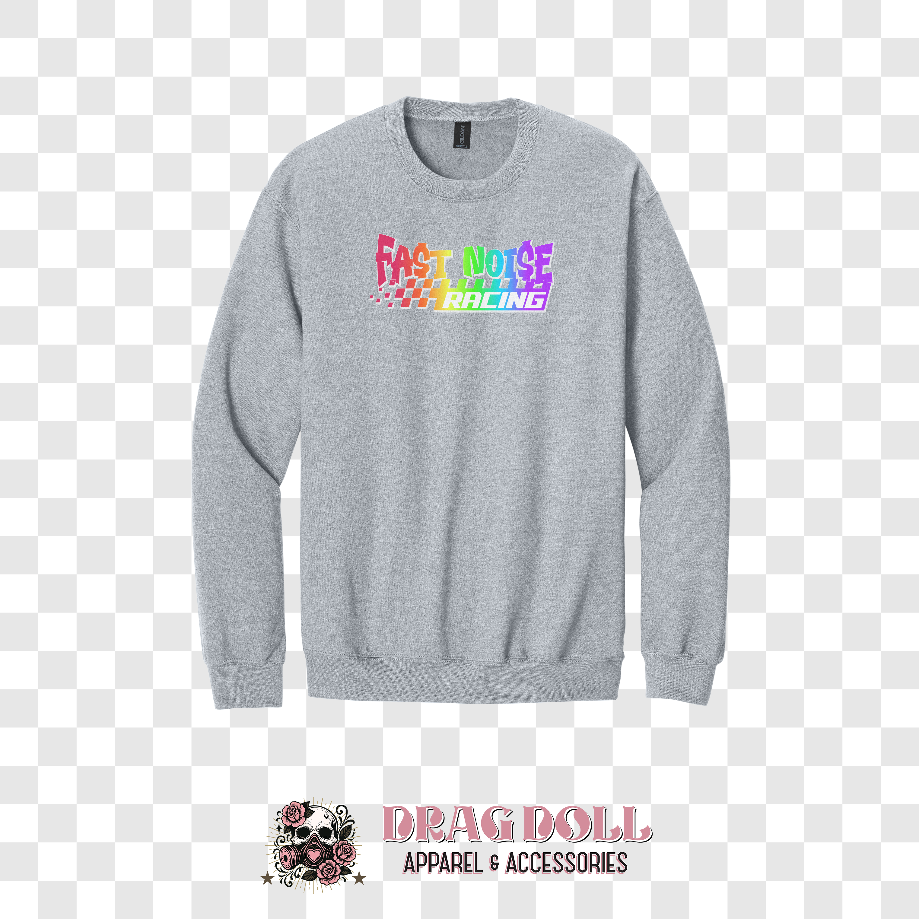 Fast Noise Racing Rainbow Logo