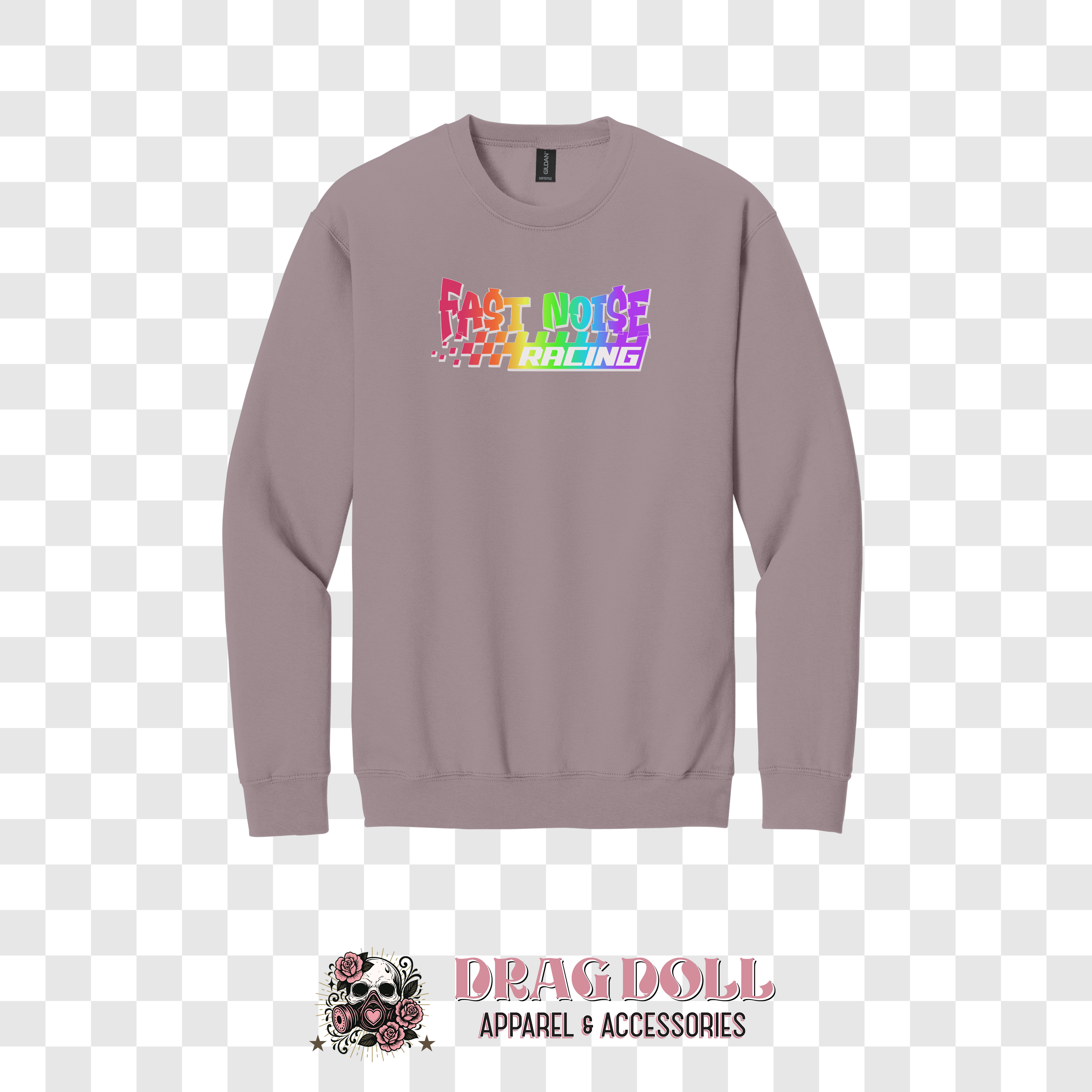Fast Noise Racing Rainbow Logo