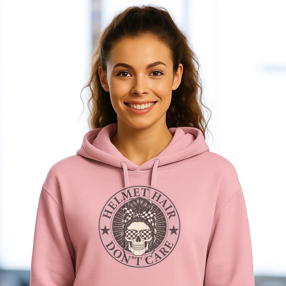 Helmet Hair, Don't Care