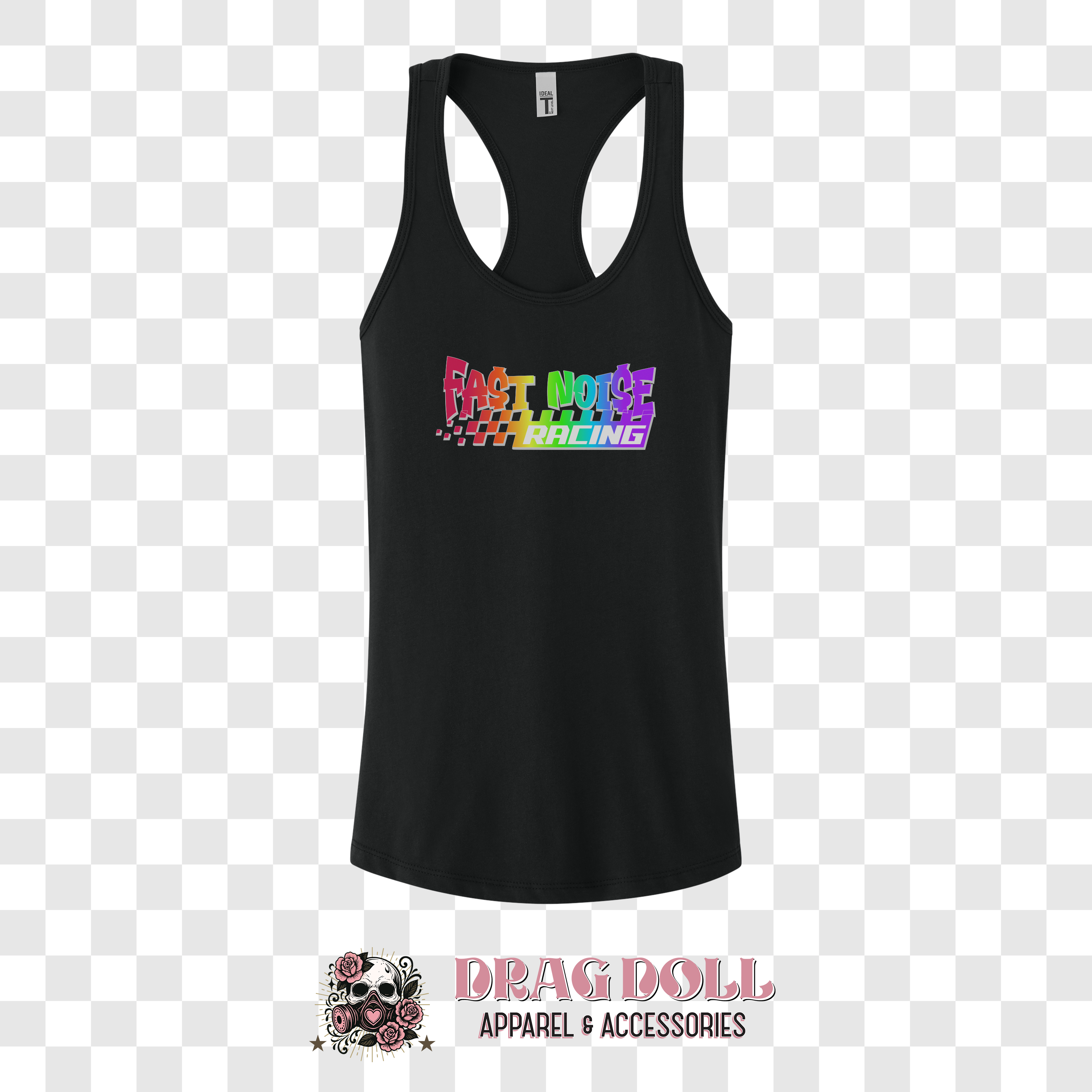 Fast Noise Racing Rainbow Logo