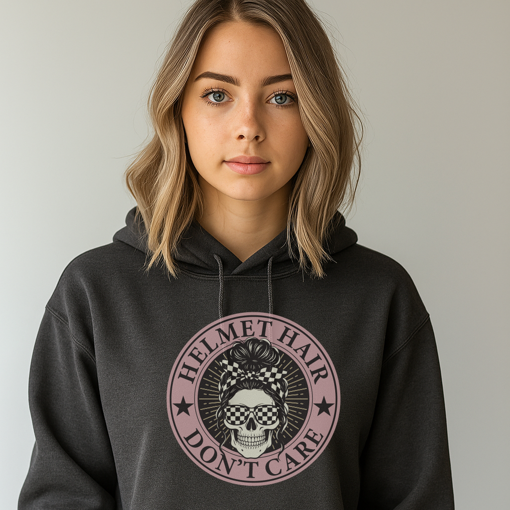 Helmet Hair, Don't Care