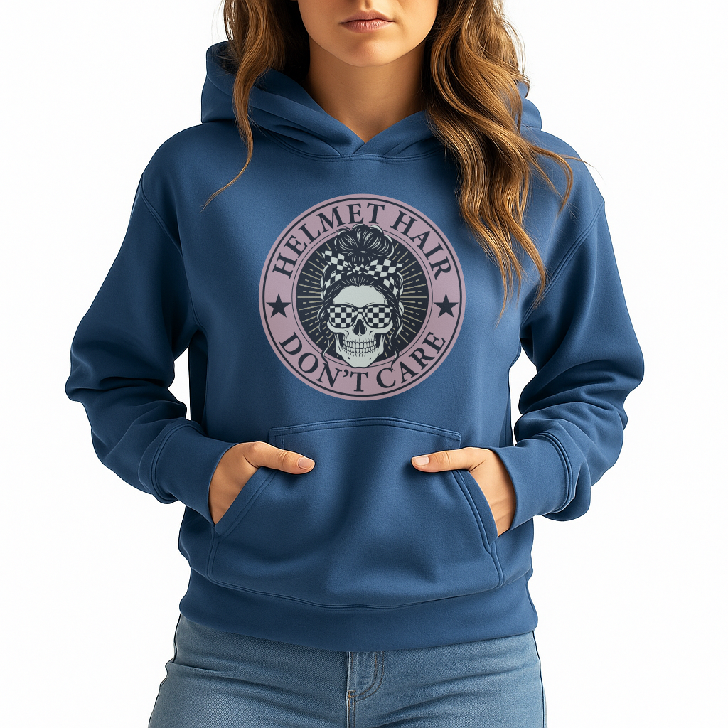 Helmet Hair, Don't Care