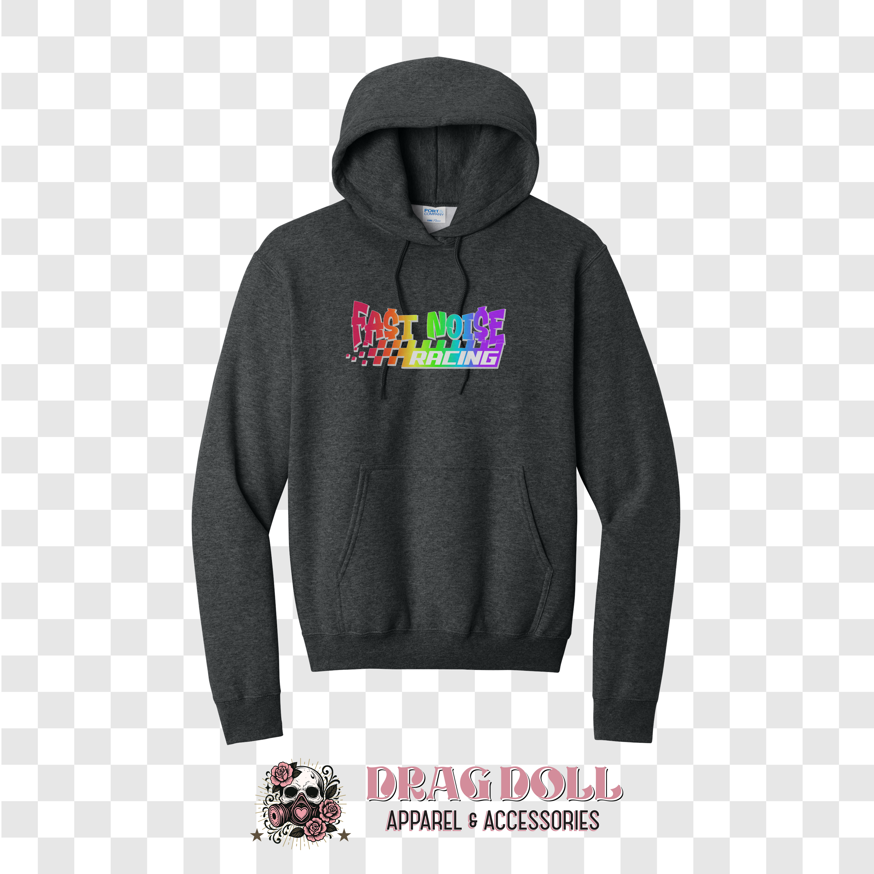 Fast Noise Racing Rainbow Logo