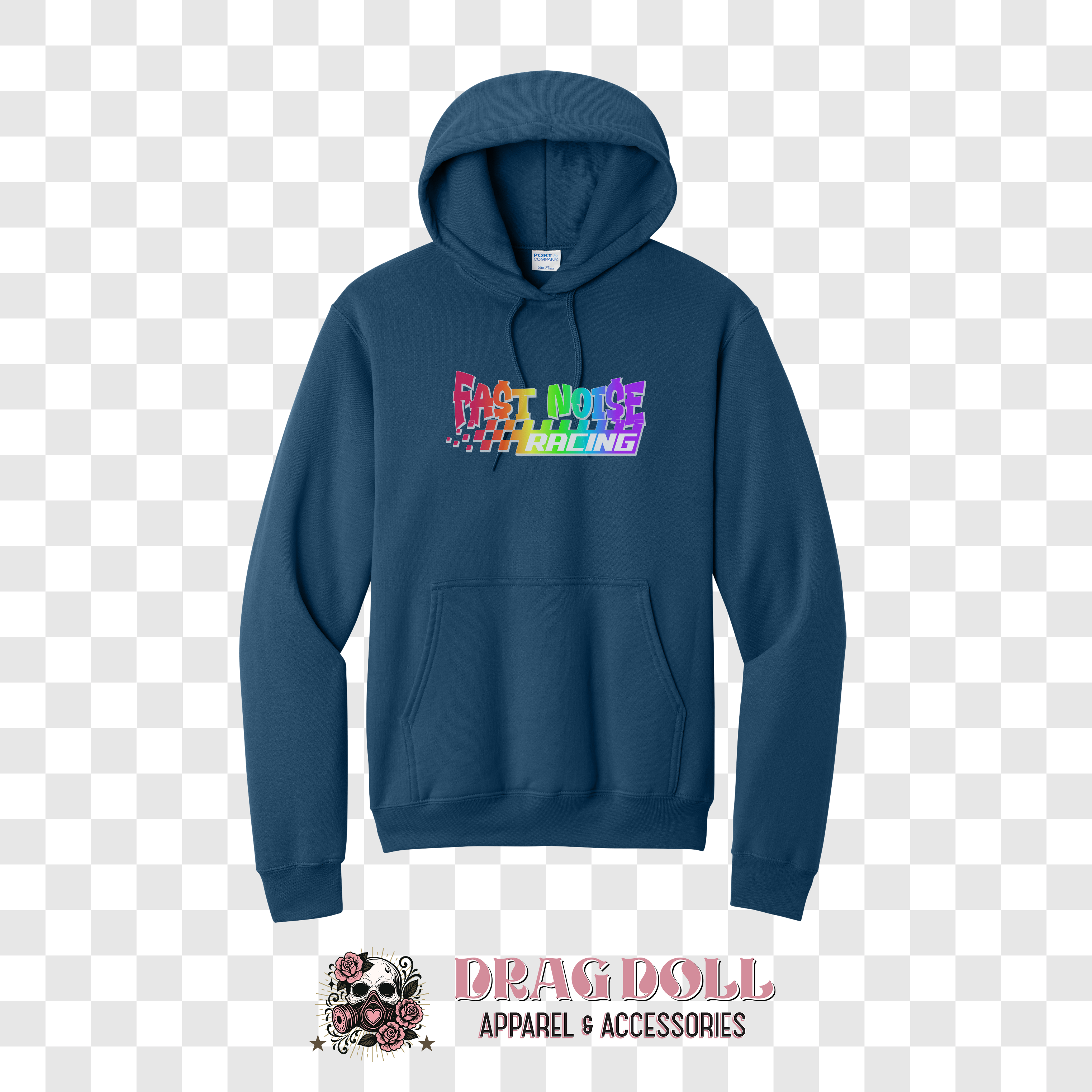 Fast Noise Racing Rainbow Logo