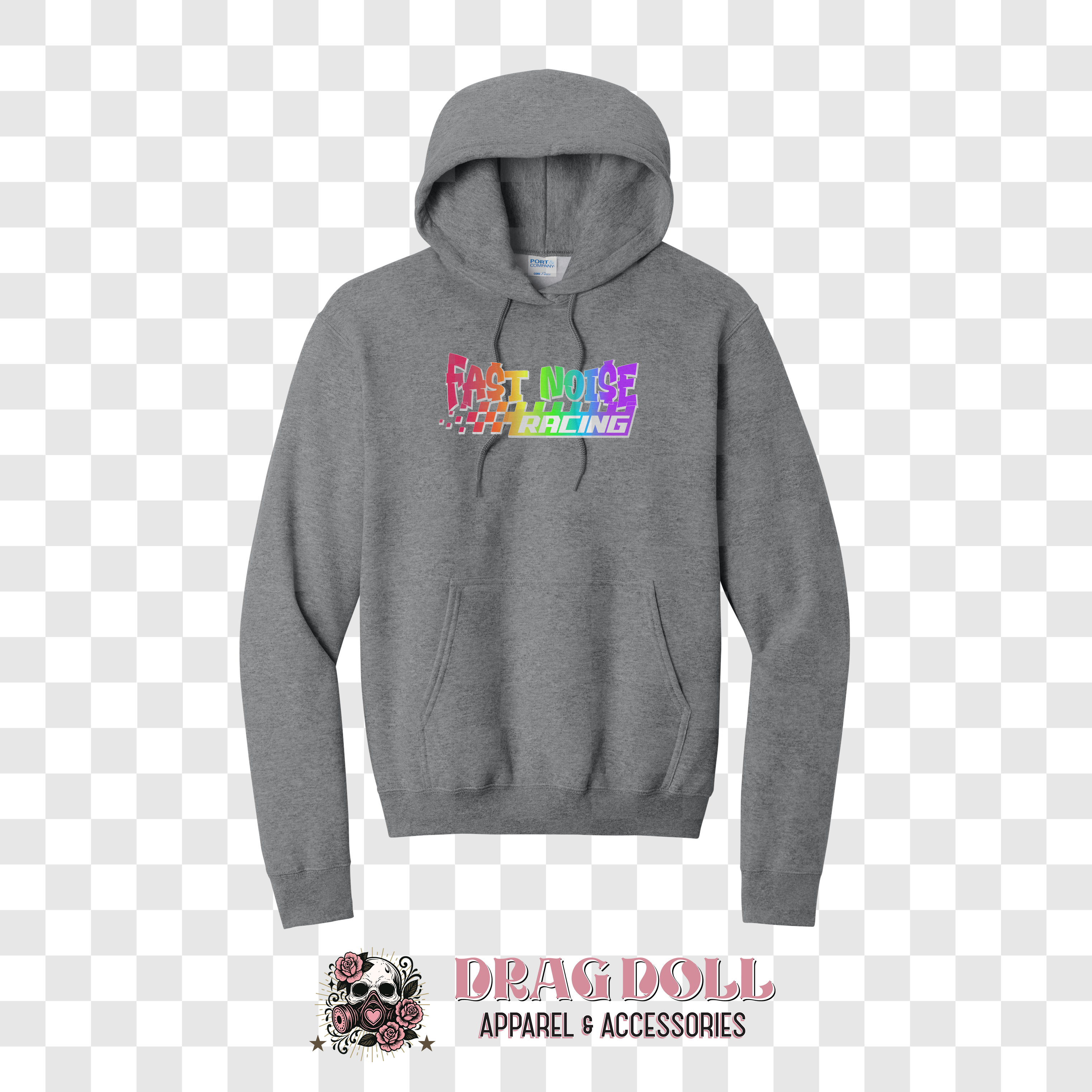Fast Noise Racing Rainbow Logo