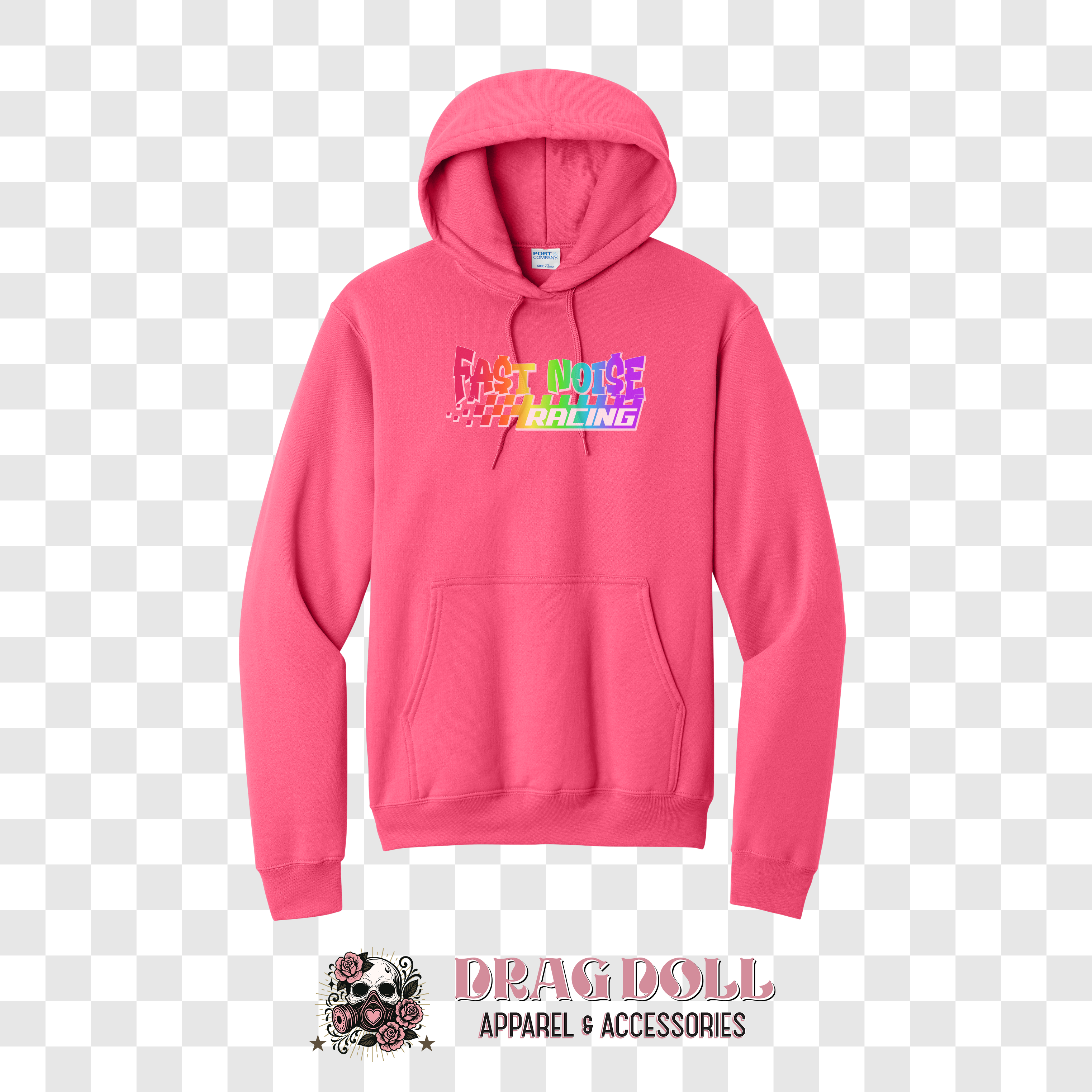 Fast Noise Racing Rainbow Logo