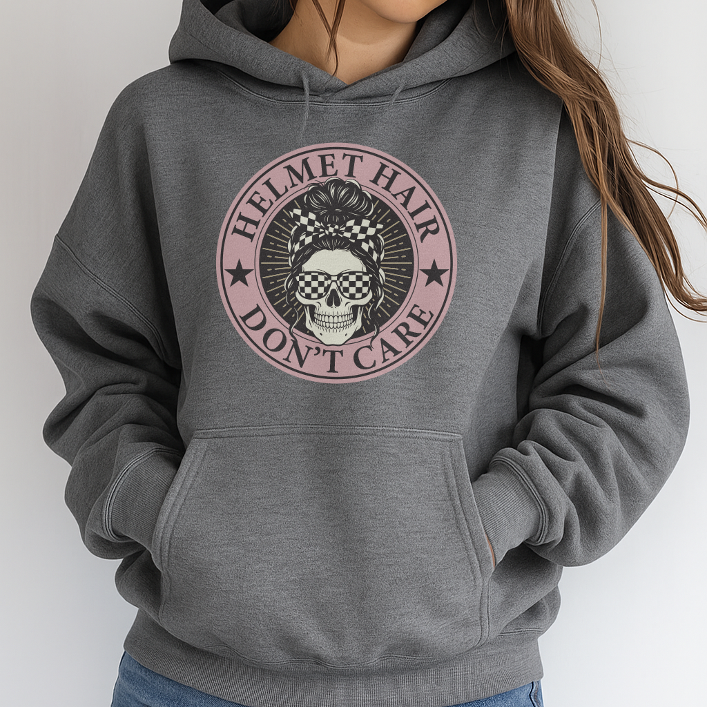 Helmet Hair, Don't Care