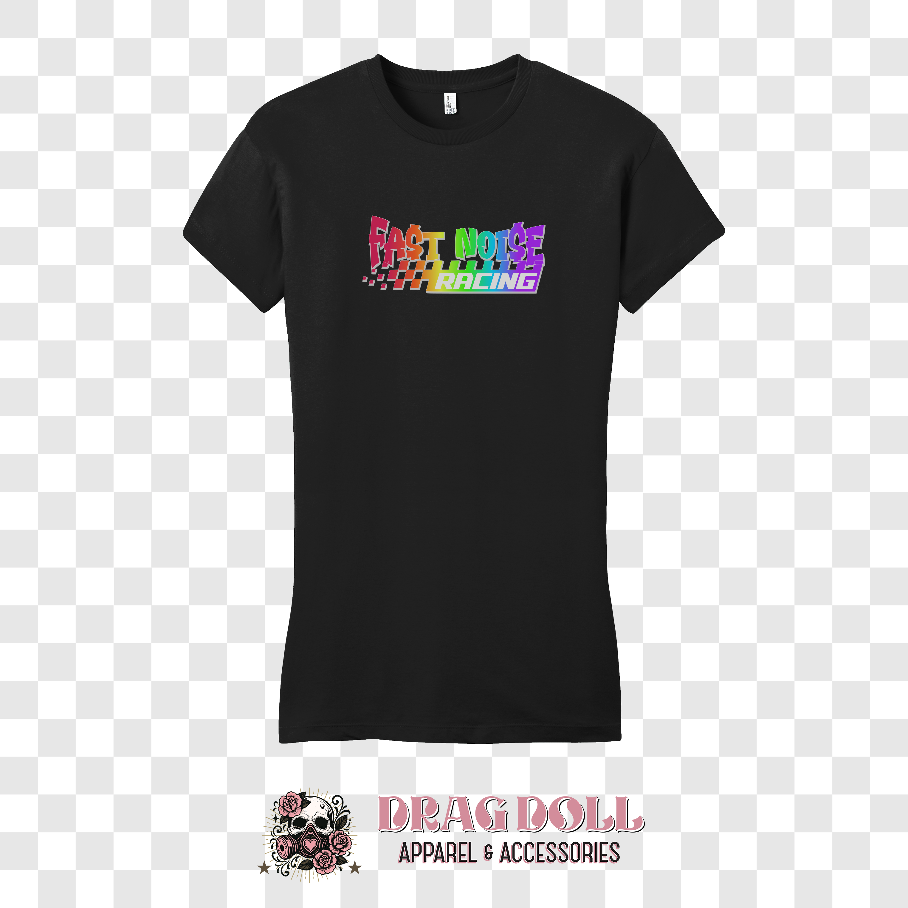 Fast Noise Racing Rainbow Logo
