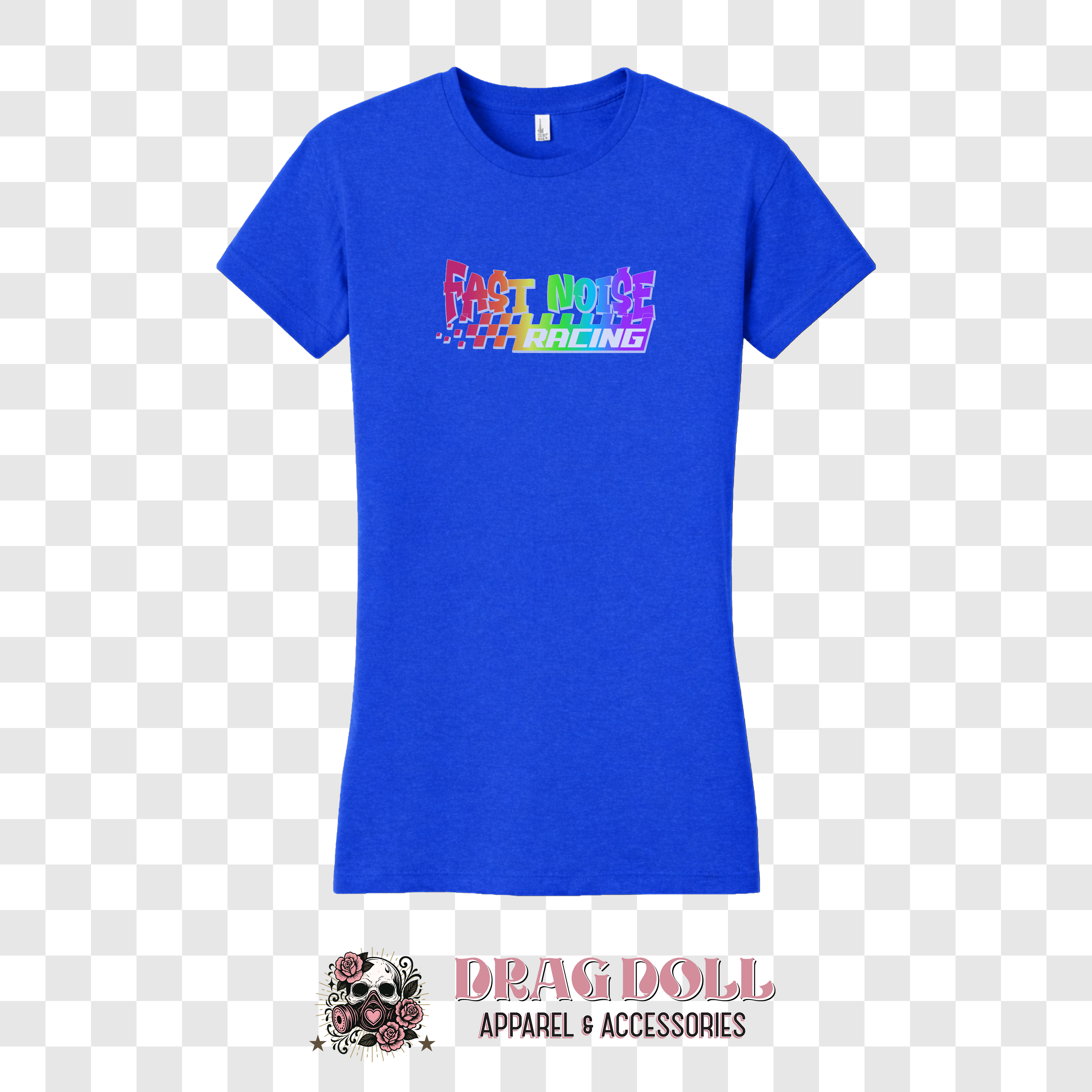 Fast Noise Racing Rainbow Logo