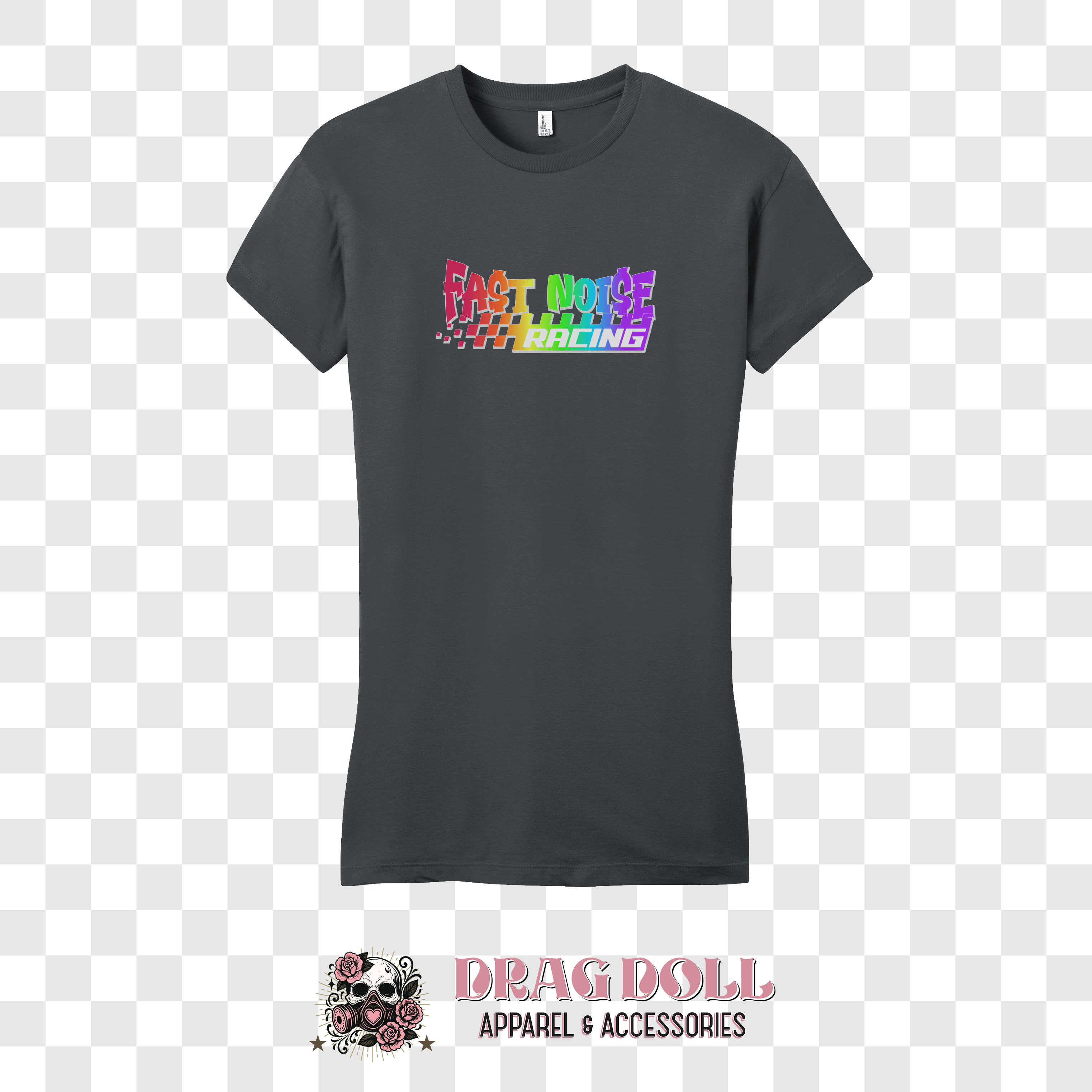 Fast Noise Racing Rainbow Logo