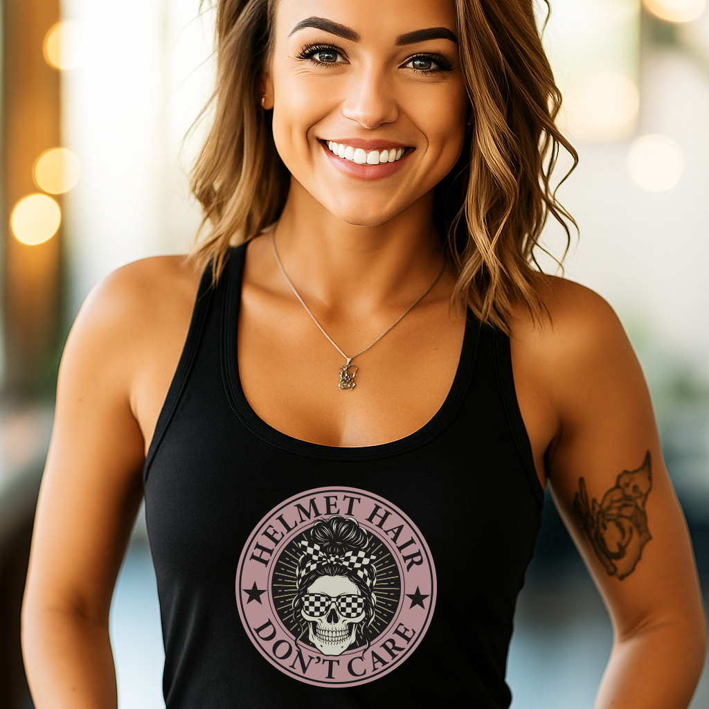 Helmet Hair, Don't Care