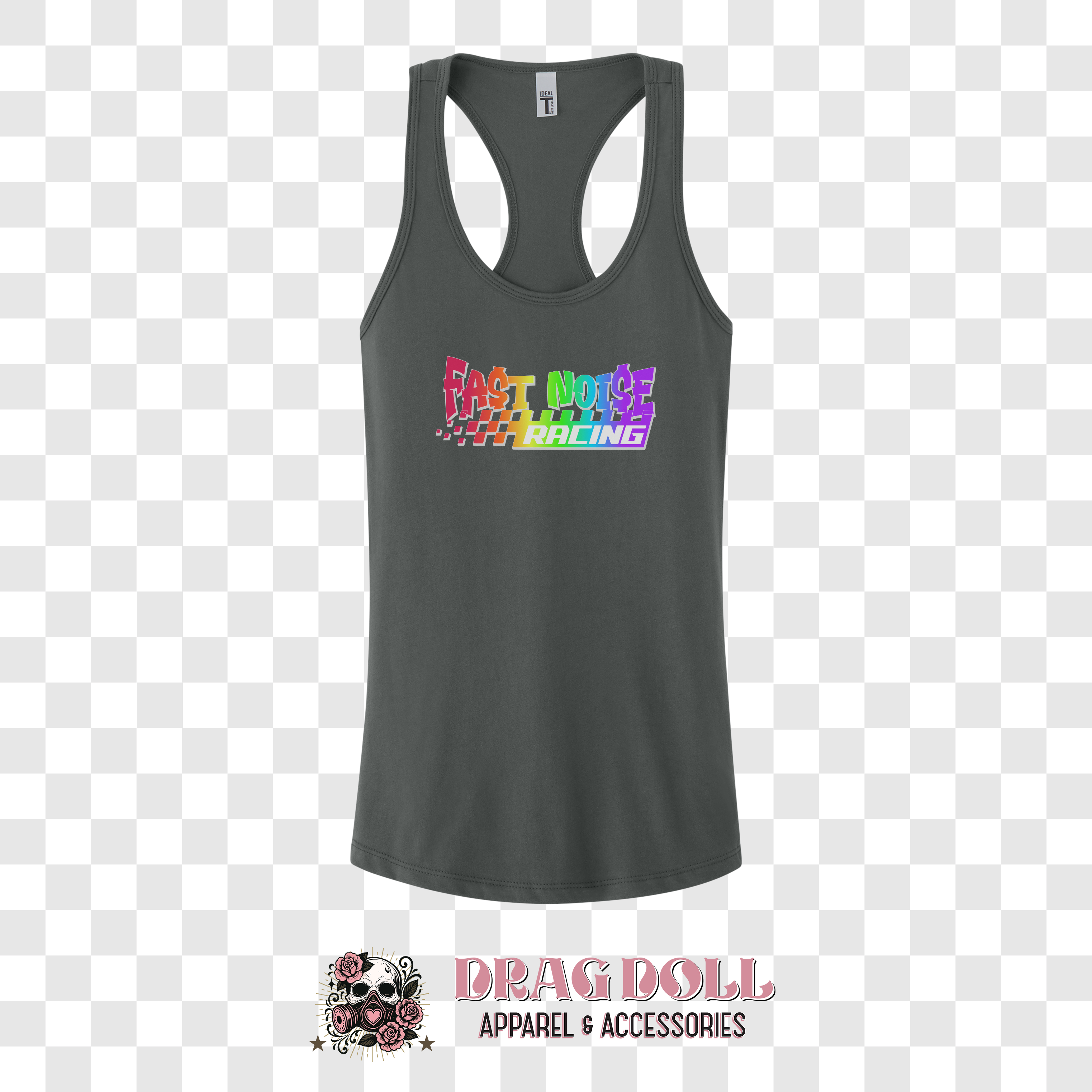 Fast Noise Racing Rainbow Logo