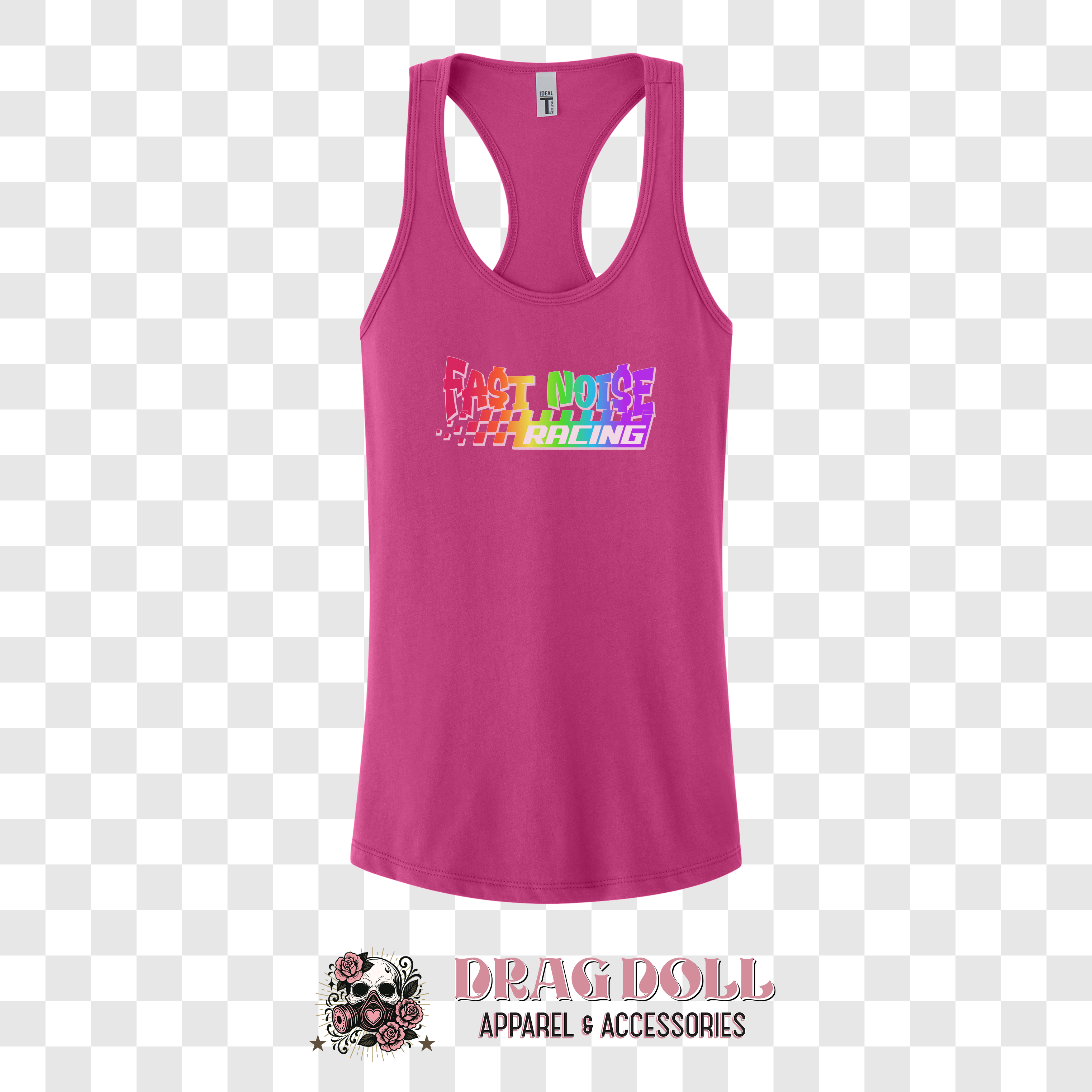 Fast Noise Racing Rainbow Logo