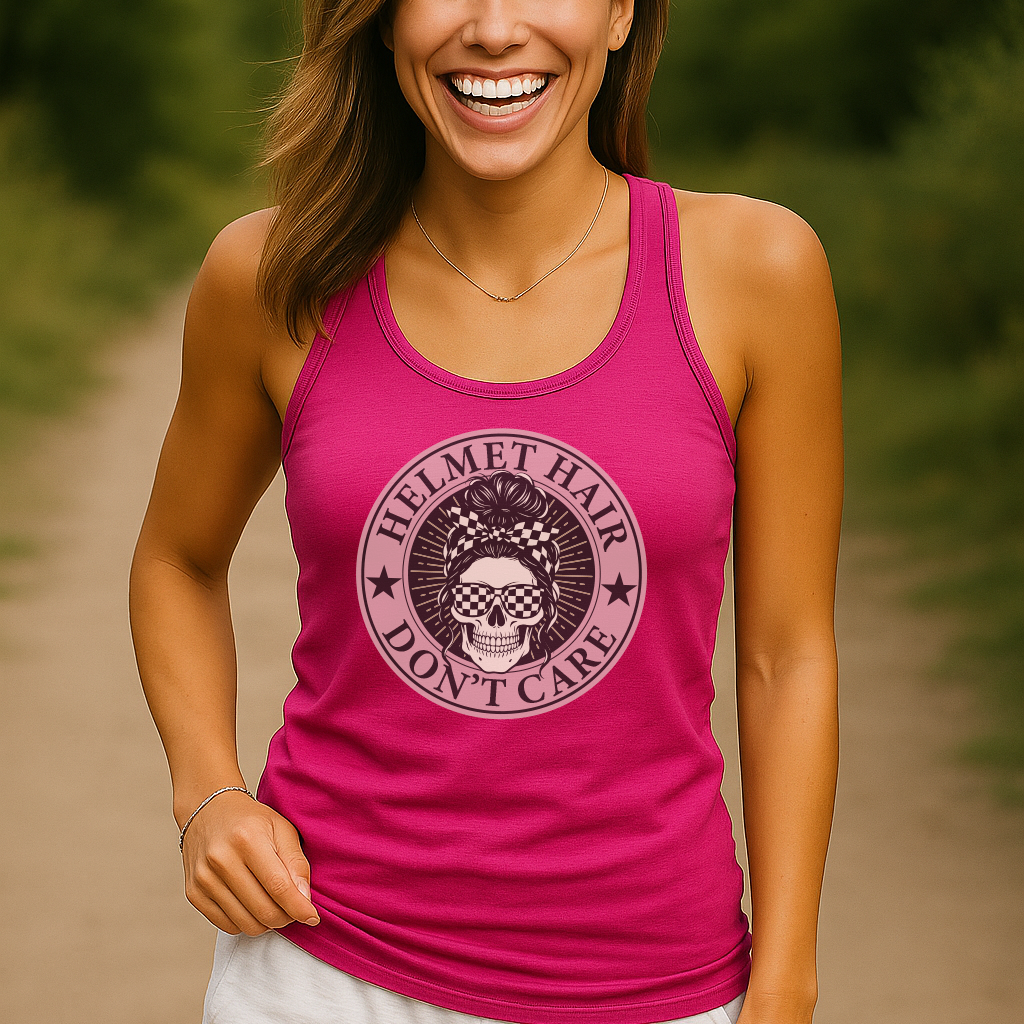 Helmet Hair, Don't Care