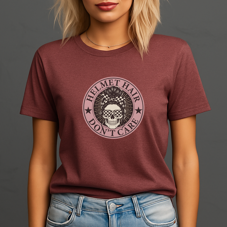 Helmet Hair, Don't Care