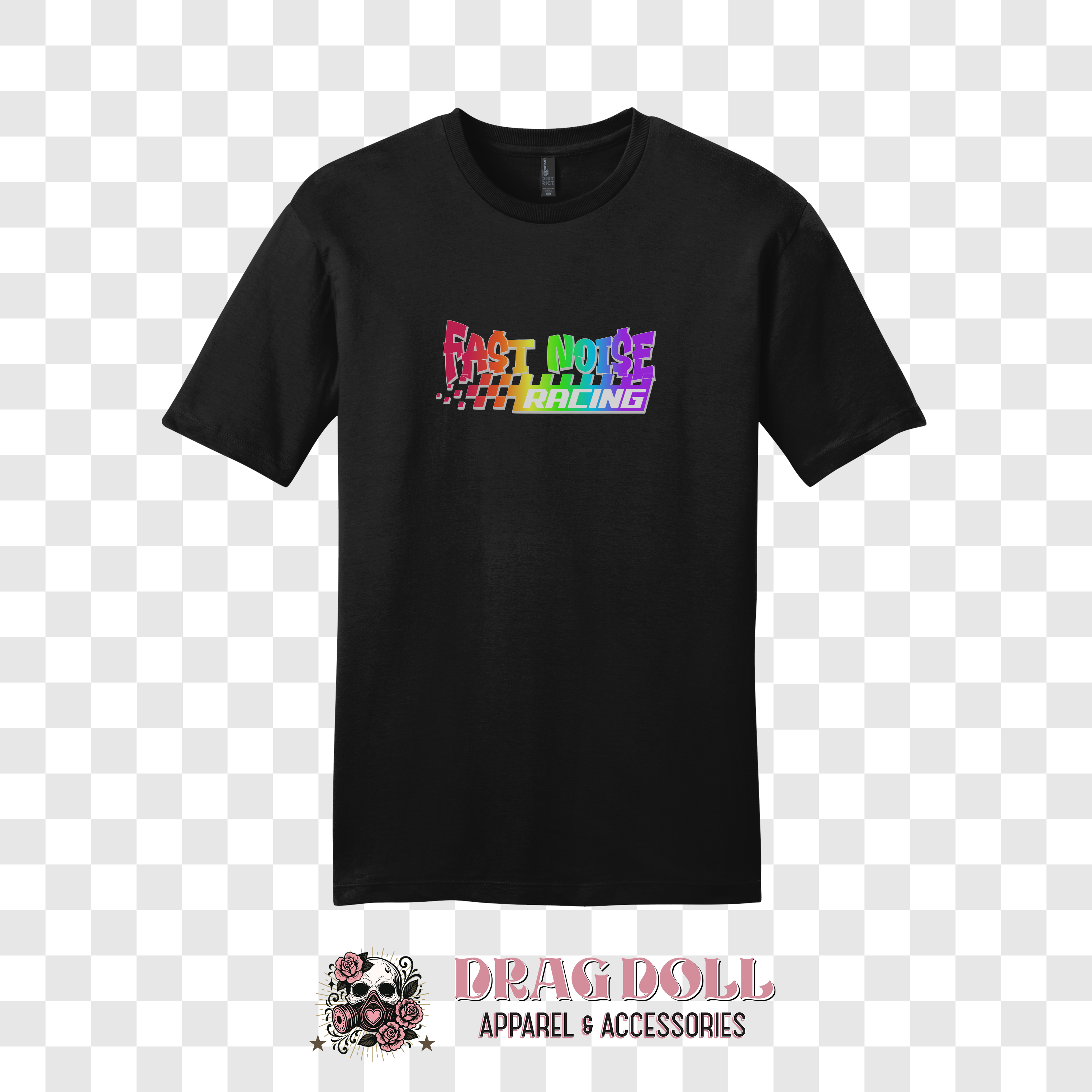 Fast Noise Racing Rainbow Logo
