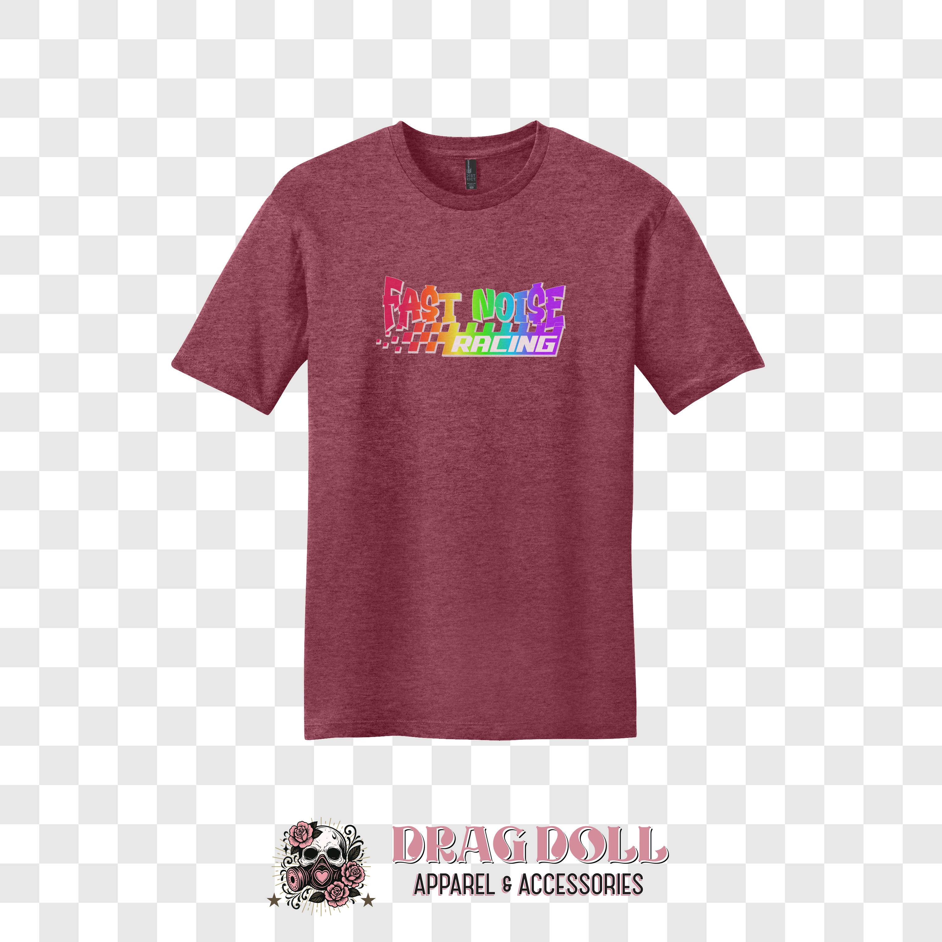 Fast Noise Racing Rainbow Logo